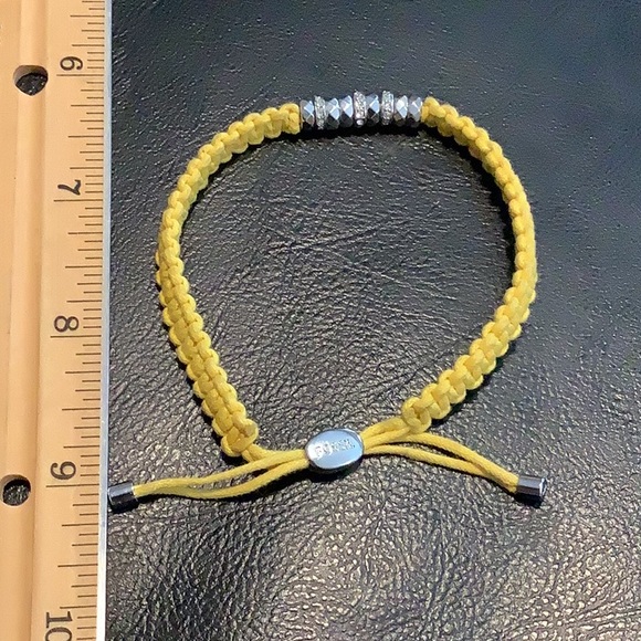 🌹Fossil yellow threaded bracelet - Picture 7 of 7